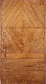 image:diamond pattern oak door